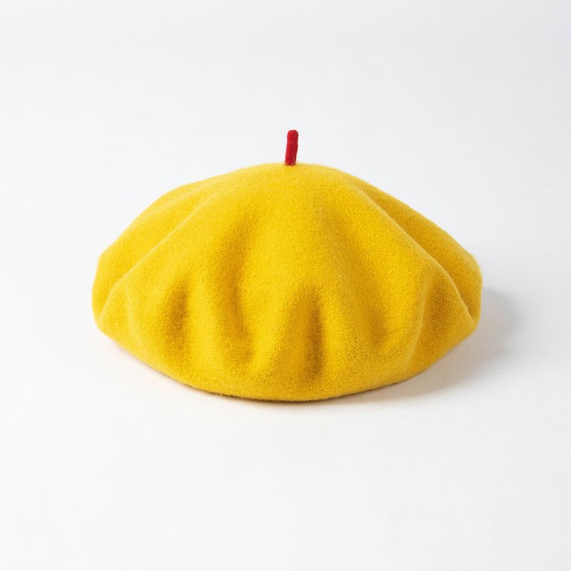 Heißer Verkauf Baskenmütze Wollmütze Weiche Warme Trendy Winter Hüte Für Frauen Mode-Design Maler Kappe Weibliche Neue_voghion.com