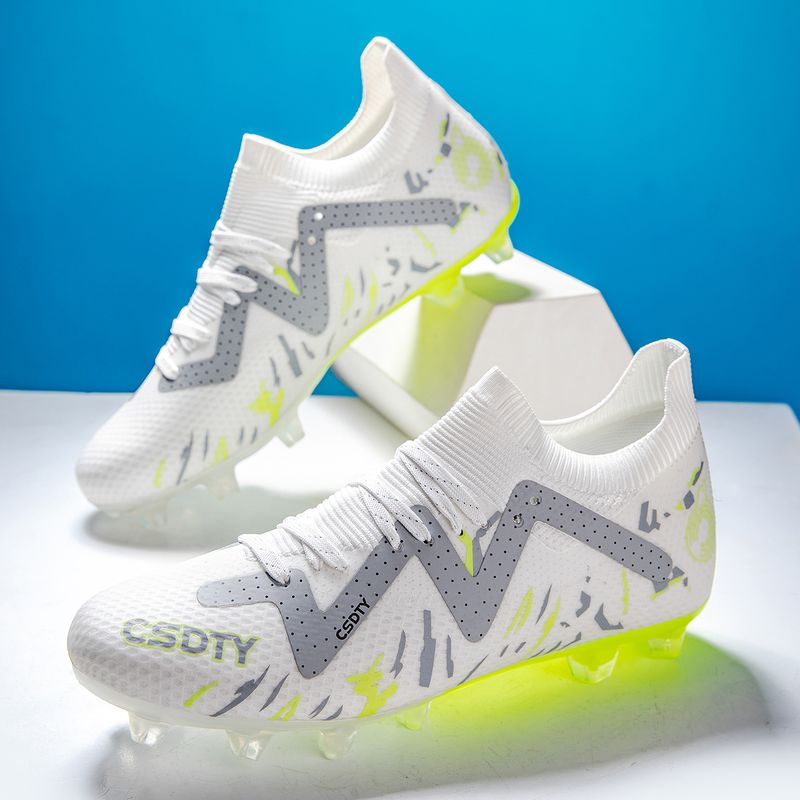 Shoe Size New Long Short Spike Youth And Adult Soccer Shoes 35-45_voghion.com