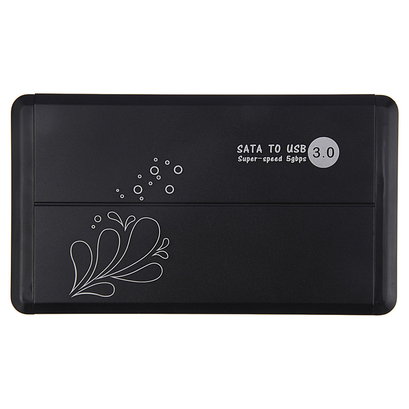 2.5 Inch Mobile Hard Drive Case Universal Tool Free Shockproof Data Portable SATA to USB3.0 SSD External Storage HDD Box_voghion.com