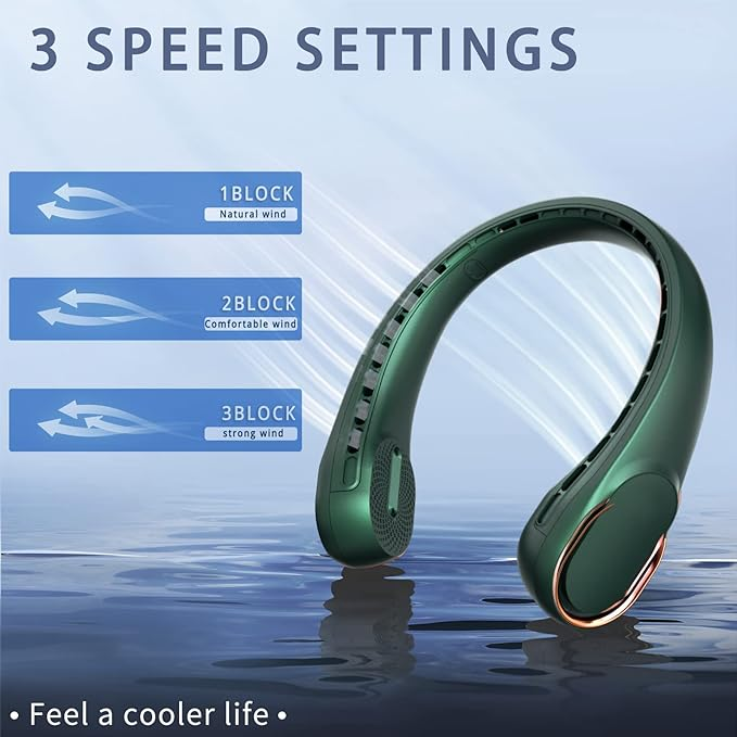 Ventilator za vrat, polnilni osebni ventilator z USB-jem_voghion.com