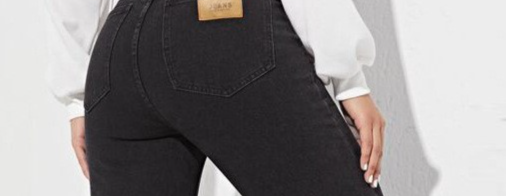 Women's Clothing Black Jeans For Women New Hot Selling Casual Street Straight Trousers High Waist Washed Jeans_voghion.com