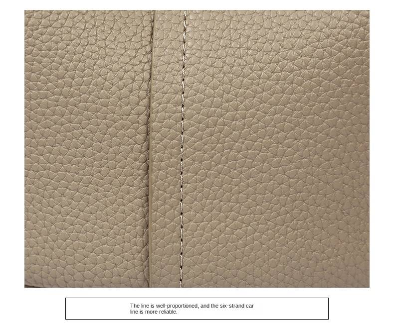 VINEY Bag 2025 Nová dámská taška Messenger Bag Špičková odnímatelná kabelka z pravé kůže Bucket Bag_voghion.com