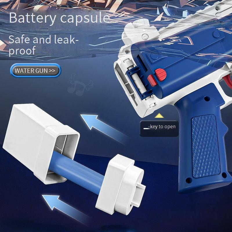 Auto Rapid-Fire Water Blaster 1000ml Tank Electric Water Gun For Splash Battles Pool Parties Team Building Summer Outdoor Fun For Kids Adults_voghion.com