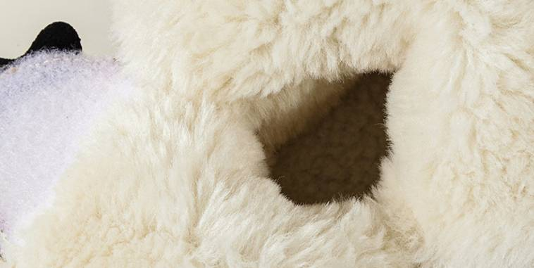 Botas de inverno infantis alegres do Mario – Botas de neve impermeáveis com forro de lã quente (cinza/rosa/marrom)_voghion.com