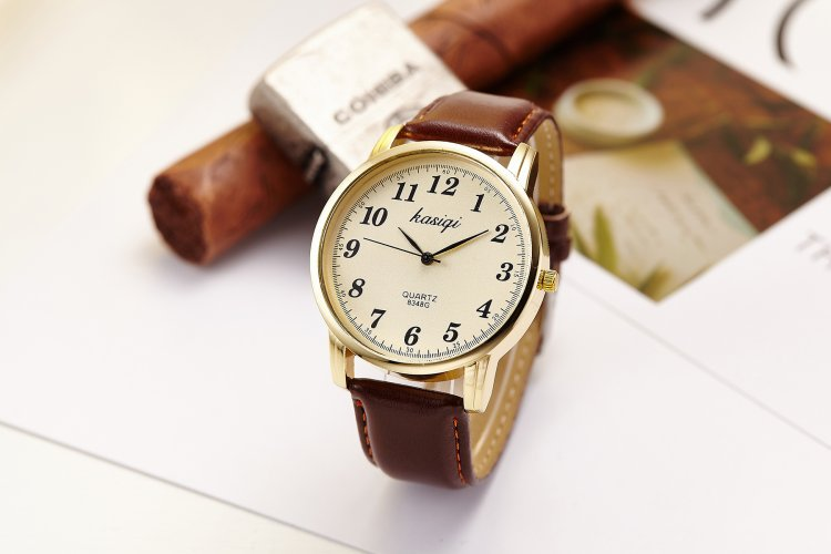 Lover's Watches Fashion Watch Men's And Women's Student Quartz Watch Men's Belt Casual Couple Pair Watch_voghion.com
