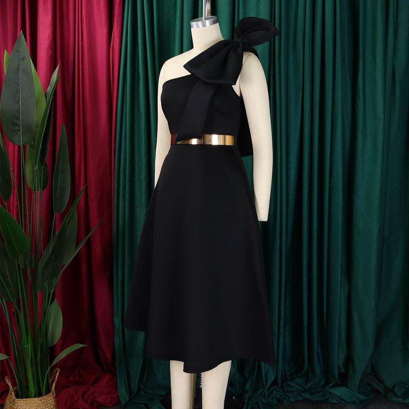Îmbrăcăminte pentru femei Rochie sexy de culoare pură Rochie de banchet_voghion.com