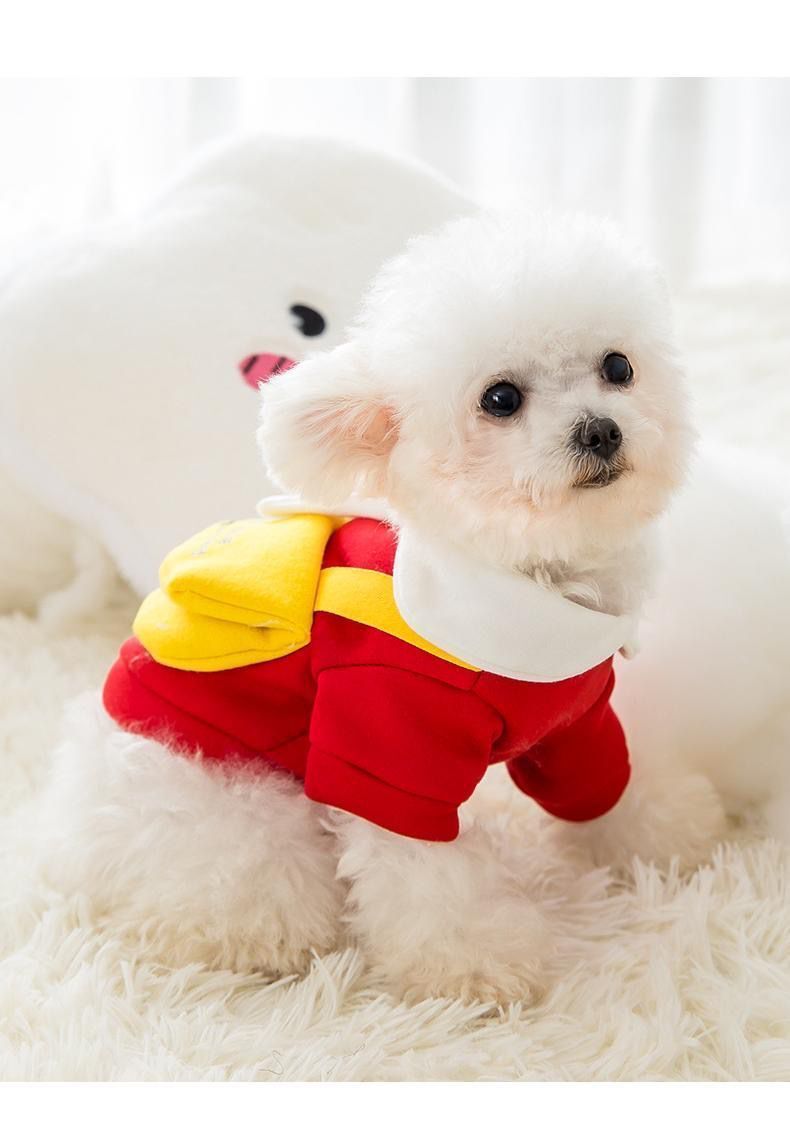 Pet Products Cute spring, autumn and winter puppy sweatshirt cat two legged clothes small dog puppy Teddy Bichon Pomeranian Bichon clothes_voghion.com