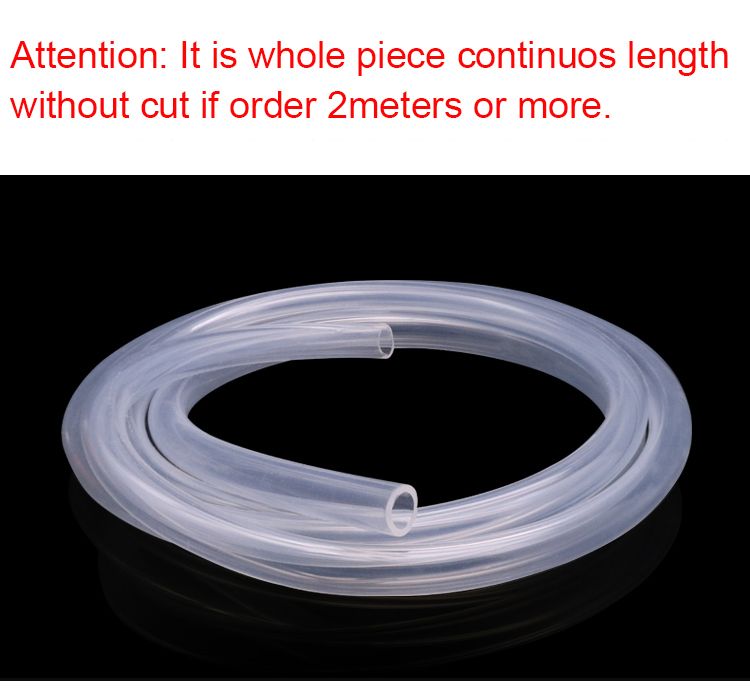 1M Food Grade Rubber Slang Transparante Flexibele Siliconen Diameter 10mm 11mm 12mm 14mm 16mm 18mm 20mm 30mm 50mm Buis_voghion.com