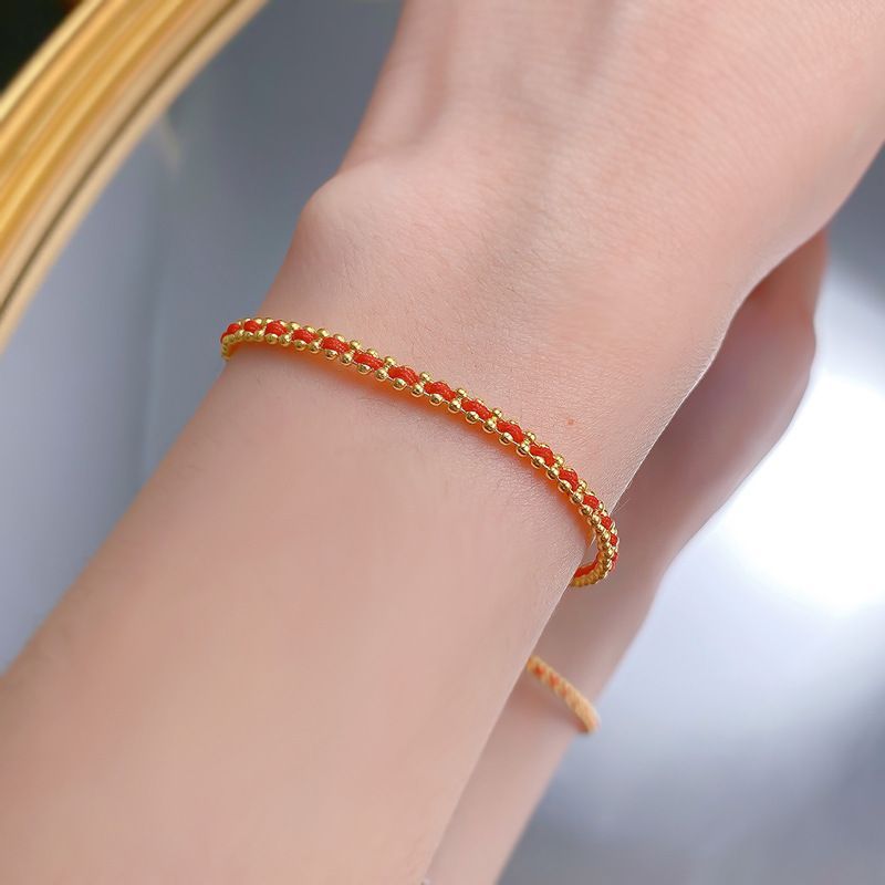 Brățară franceză roșie cu frânghie, model zodiacal, argint pur, bijuterii pentru femei, model cu transfer_voghion.com