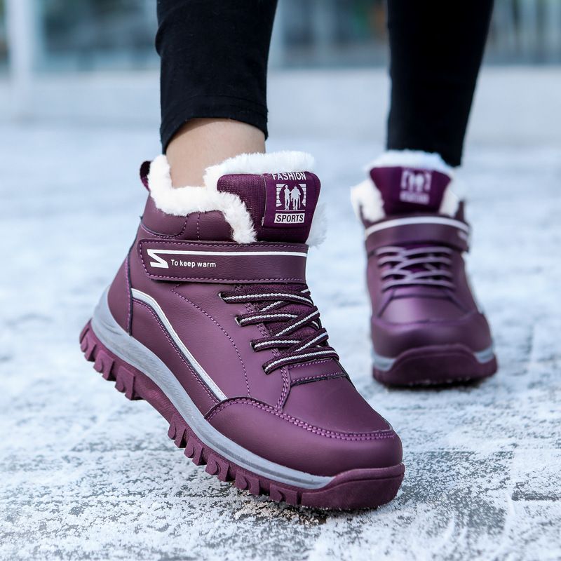 Qualità imbattibile, autunno inverno 2024, in velluto caldo, con tomaia alta in cotone, per uomini, di mezza età e anziani, scarpe da passeggio per genitori_voghion.com