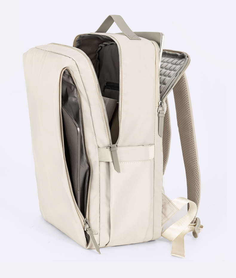 Backpack Simple Women's Advanced Sense Anti-splash Air Bag Shock Absorbing Computer Backpack Daily Commute Business Backpack_voghion.com