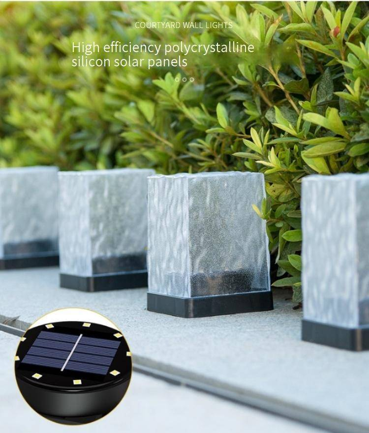 Solar Powered Garden Lights Outdoor Waterproof LED Landscape Lighting With 3-in-1 Function (White/Warm/Color Changing) For Yard, Pathway_voghion.com