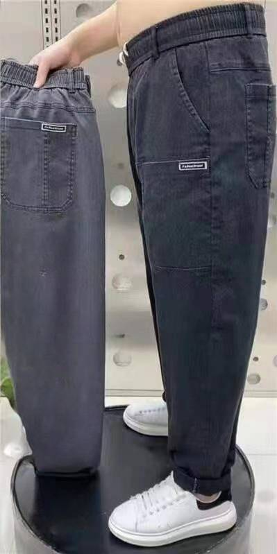 Stretch-Arbeitsjeans für Herren – Cargohose mit Relaxed Fit und mehreren Taschen in Übergröße (M-8XL) – Atmungsaktive Modalmischung für Sommer und Arbeit_voghion.com