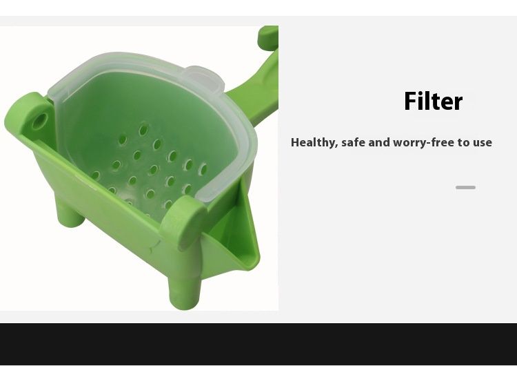Manual Multi-Purpose Juicer - Compact Plastic Fruit Press For Citrus, Berries & Soft Fruits - Lightweight & Portable_voghion.com