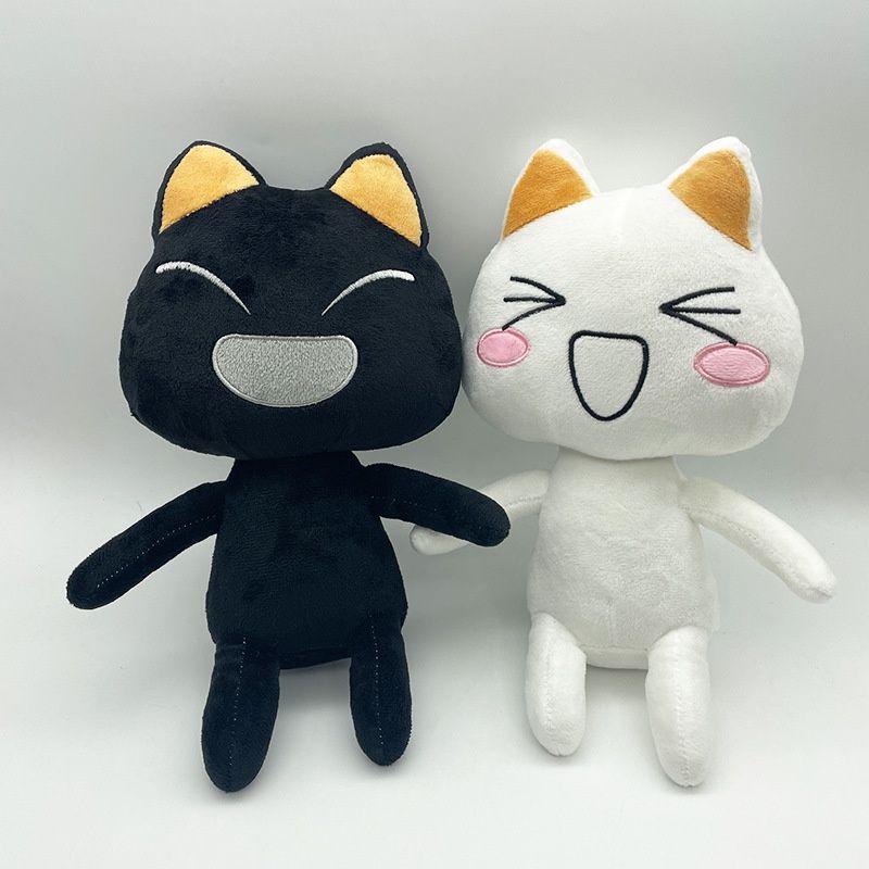 Toro Inoue Cat Plush Toy Adorable Expression Soft And Cuddly Height 28cm_voghion.com