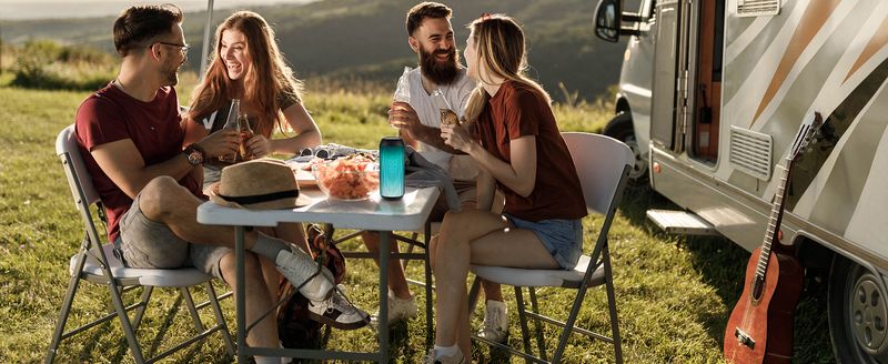 Wireless Bluetooth Portable Speaker/Bluetooth Speaker/ Surround Stereo/Lightweight/Waterproof/Outdoor Camping/_voghion.com