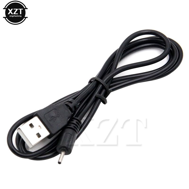 2mm Plug USB Charger Cable For Mobiles Length 1m Color Black Compatible With The Following FOR Nokia Mobile_voghion.com