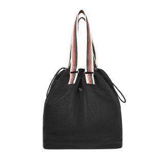 Borsa a secchiello grande in tessuto di nylon, semplice, versatile, casual, da viaggio, da viaggio_voghion.com