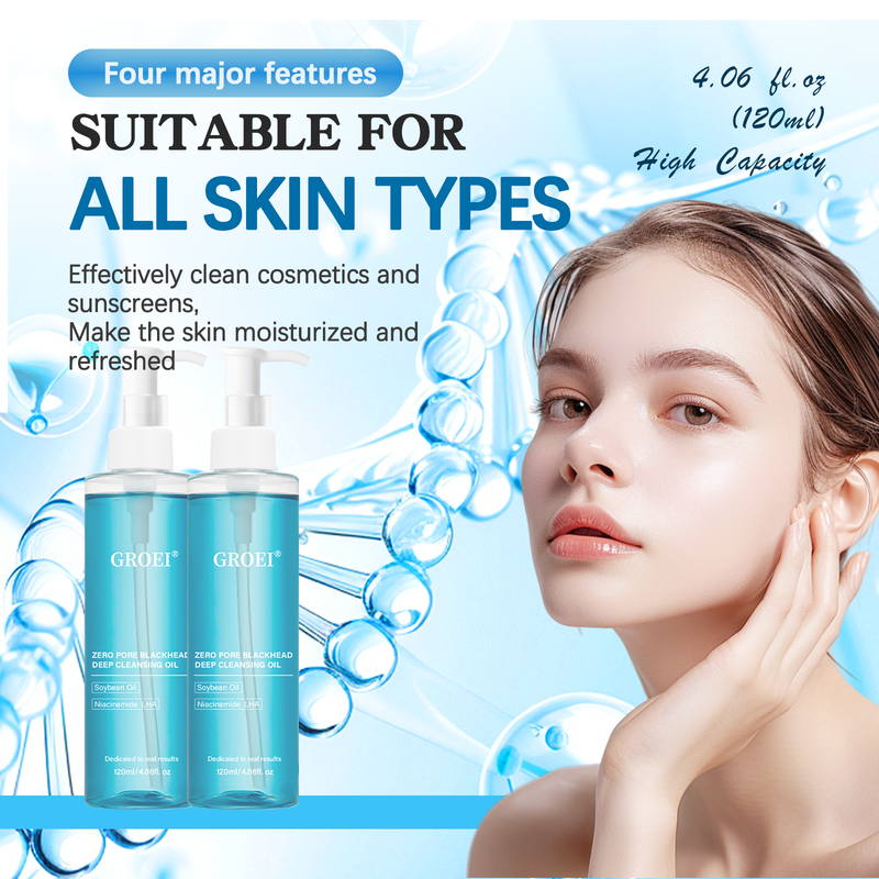 Cleansing Remover Oil Refresher Cleaning Centella Asiatica Facial Makeup Remover Moisturizing Face Extract Facial Cleanser Oil_voghion.com