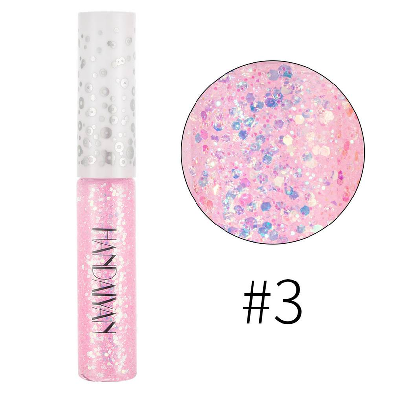 Jevištní líčení Fantasy třpytky Oční linky gelová tužka Phantom Eyeshadow tekuté oční linky_voghion.com