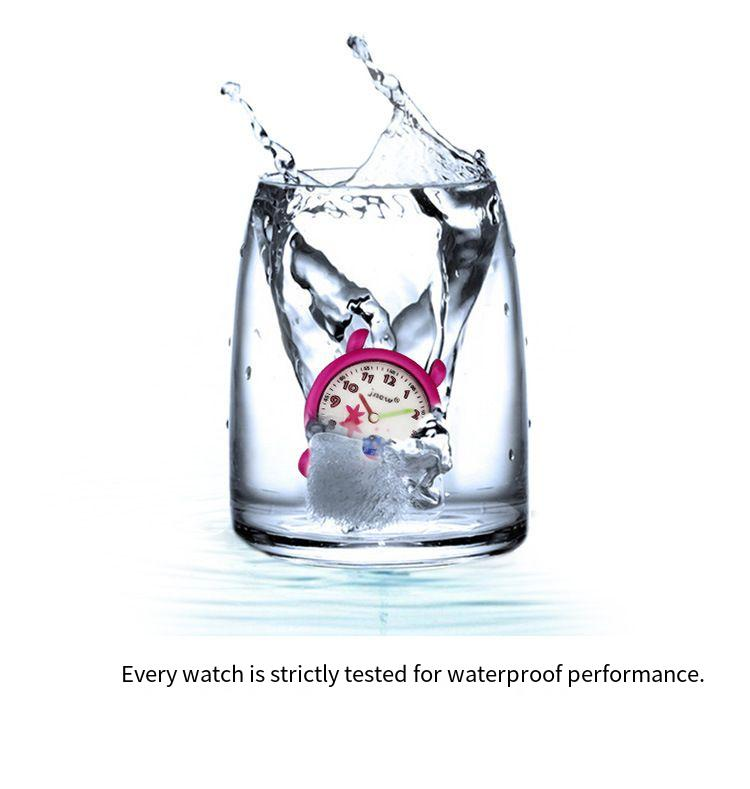 Children's watch Children's 3d silicone Student watch Cute cartoon waterproof quartz watch Primary school children's watch_voghion.com
