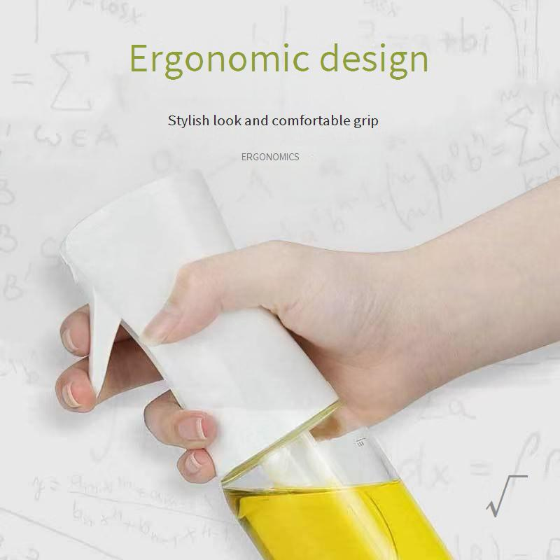 Glass Oil Spray Bottle For Kitchen - 350ml Fine Mist Olive Oil Sprayer For Air Fryer & Cooking (BPA-Free Leakproof Adjustable Nozzle)_voghion.com