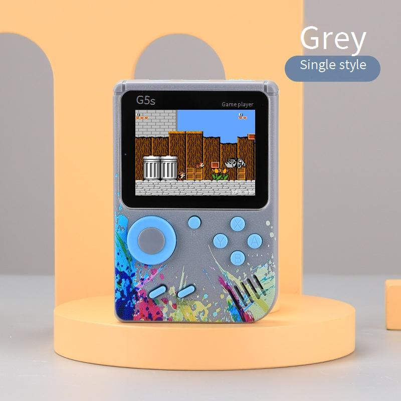 Portable Handheld Game Console With 500 Classic Retro Games, TV Connection & Dual Player Mode For Nostalgic Gaming Experience_voghion.com