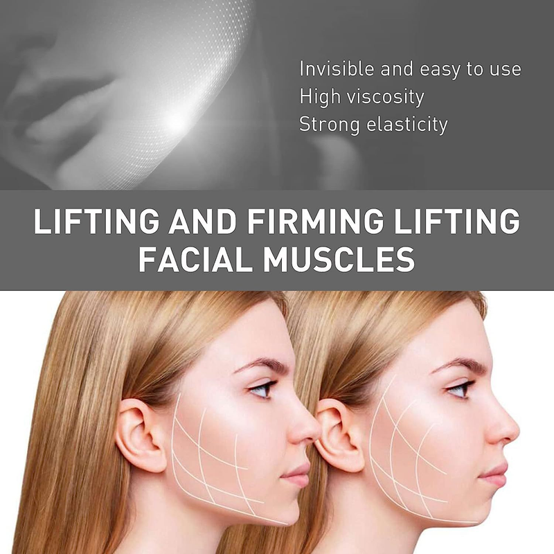 IBeaLee Facial Invisible Lifting Face Strafft das Kinn, dämpft feine Linien und formt das V-Gesichtspflaster_voghion.com