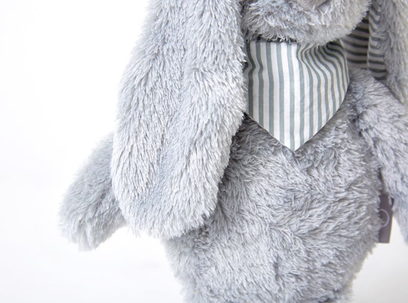 Stuffed Animals New Scarf Rabbit Soothing Doll Children Sleeping Doll Girlfriend Birthday Gift Plush Toy_voghion.com