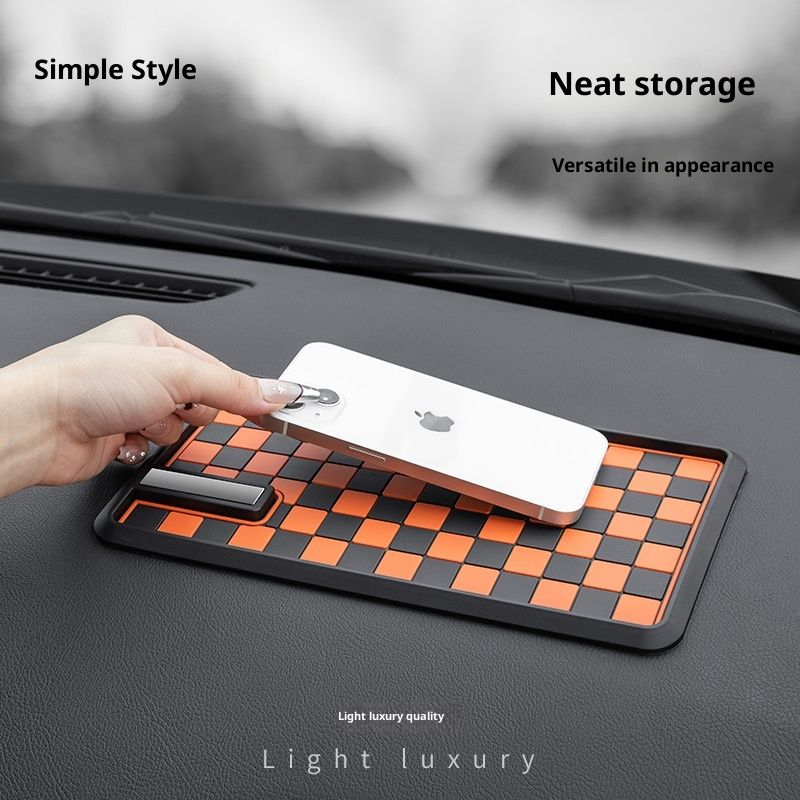 Tappetino antiscivolo per cruscotto, supporto per telefono, protezione solare, resistente alle alte temperature_voghion.com
