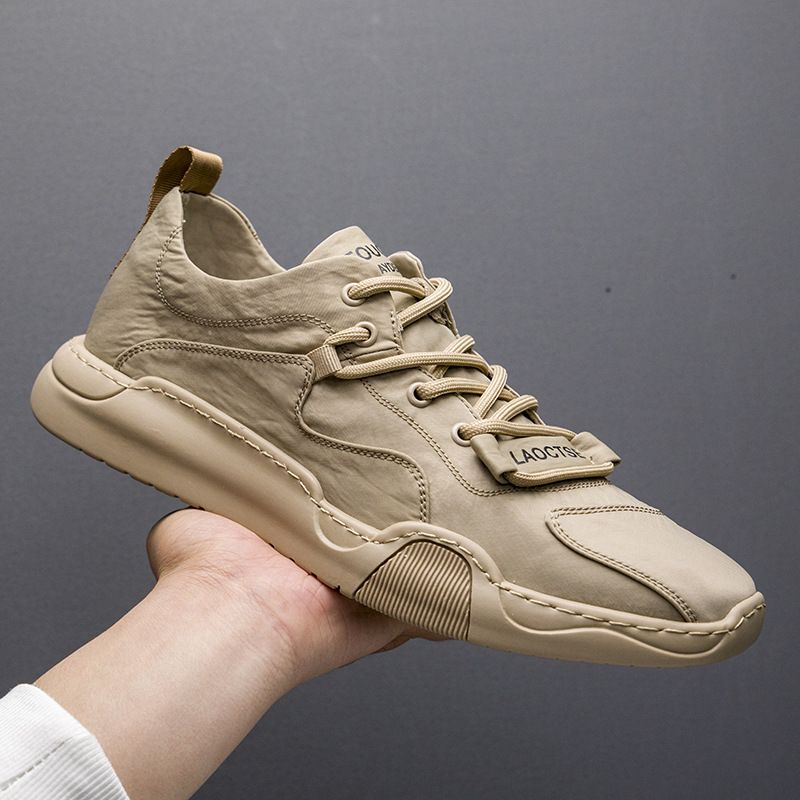 Plus Size Casual Spring New Leichte atmungsaktive Laufschuhe koreanische Mode Sportschuhe für Männer_voghion.com