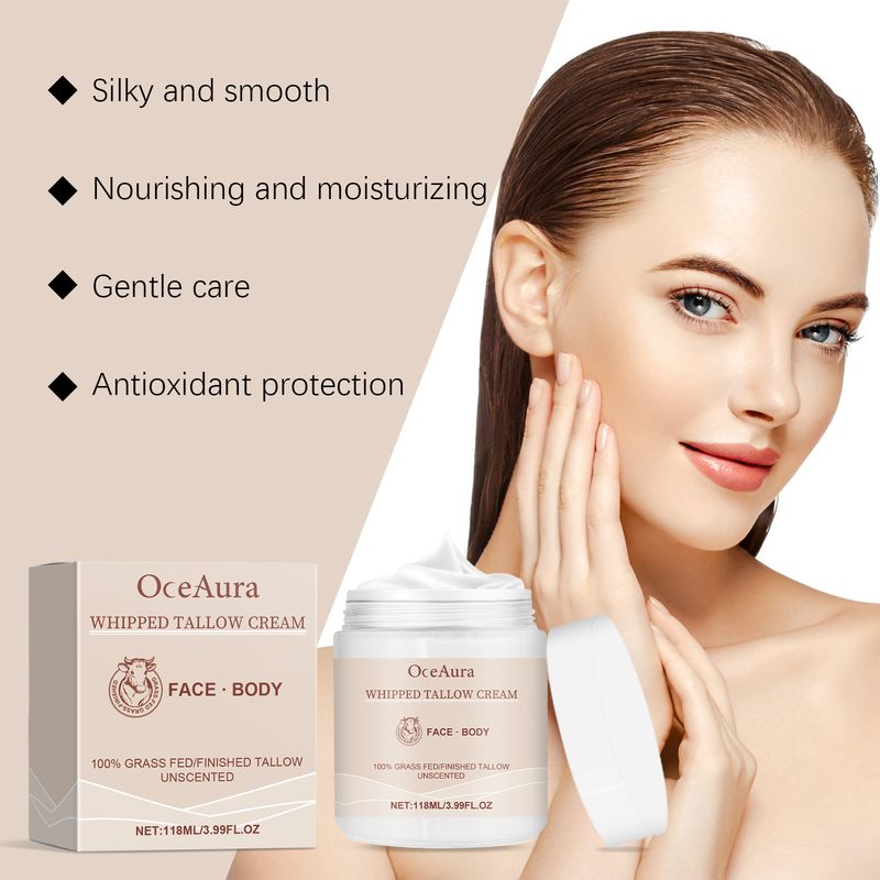 OceAura Tallow Cream Hydrating Repair Dull And Moisturizing Skin Moisturizing Face Cream_voghion.com