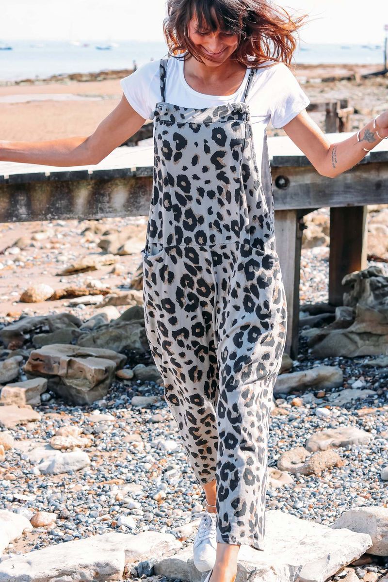Women's 2023 summer new loose sleeveless work wear jumpsuit_voghion.com