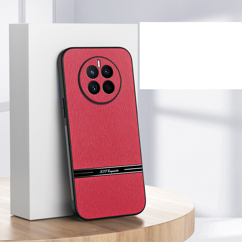 Mobile phone case mate60Pro mobile phone case new leather texture 50 anti-fall P60 protective cover all-inclusive Nova12 advanced applicable_voghion.com