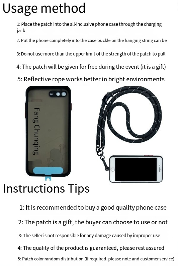 Reflecterende mobiele telefoon lanyard Multifunctionele afneembare hangende nek High-end camera veiligheidskoord Buiten helder zilver 10mm_voghion.com