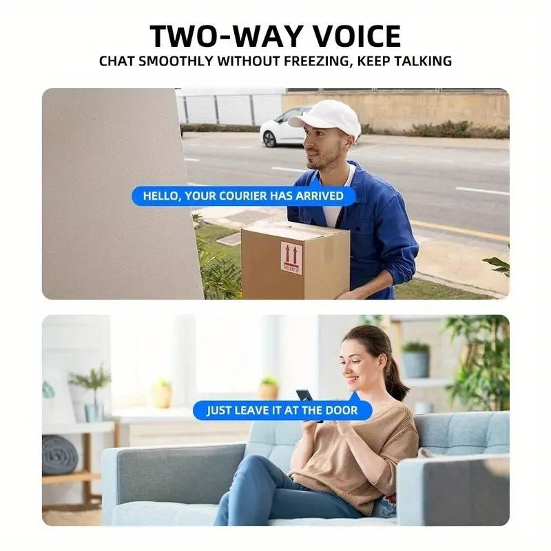 Wireless WIFI Security Home Surveillance Camera Mobile Phone Intelligent Remote Monitoring HD Infrared Night Vision_voghion.com