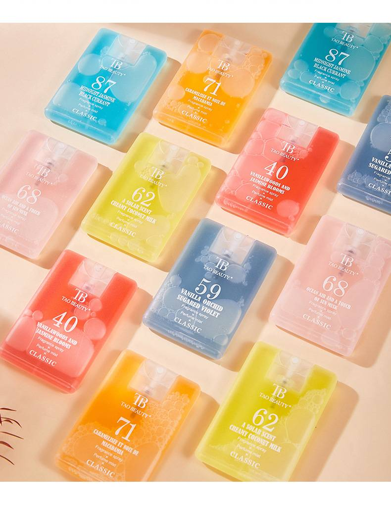 Spray de fragrância digital de bolso Tao Beauty - sem álcool, de longa duração, 6 aromas_voghion.com