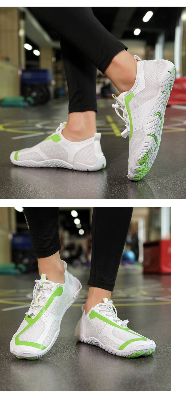 Unisex Quick-Dry Water Shoes For Beach & Hiking – Lightweight Five-Toe Design | Non-Slip Rubber Sole | Yoga & Running_voghion.com