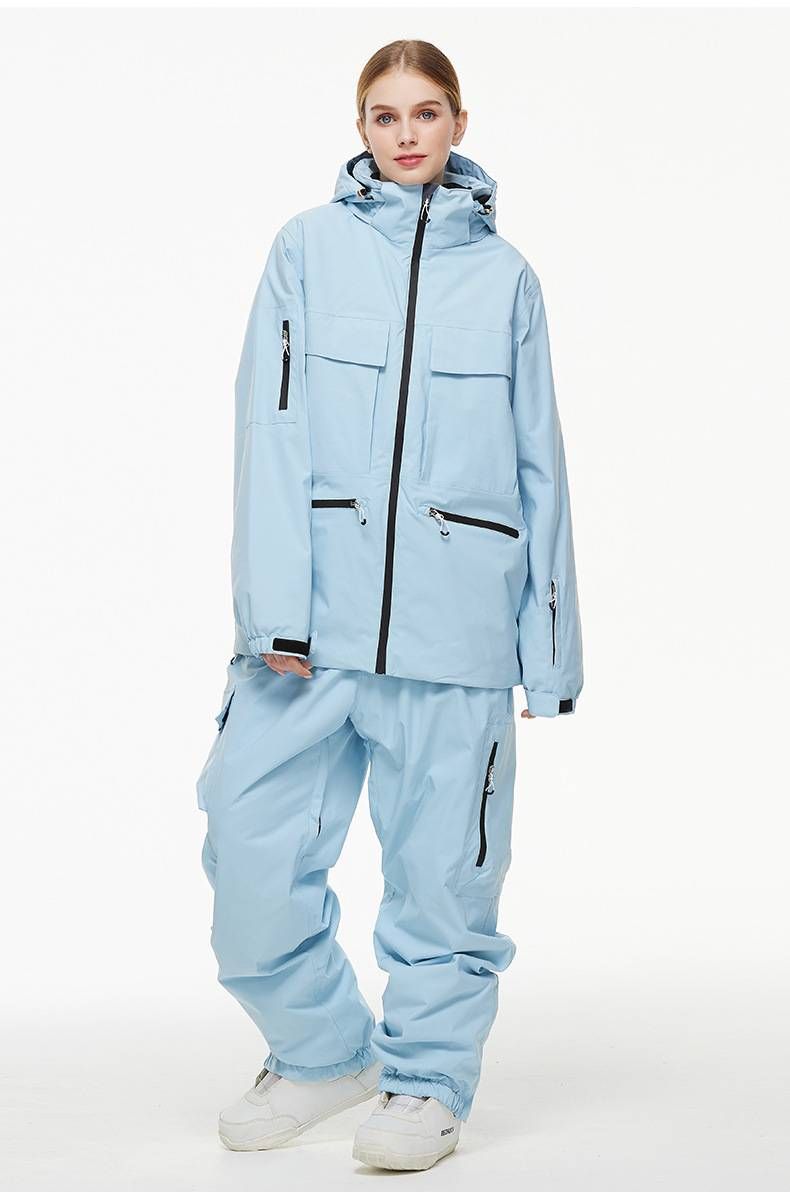 NOKO-Men's And Women's Ski Suit Sets For The 24-25 Season. Outdoor Windproof, Waterproof, And Warm Snowboard Jackets._voghion.com