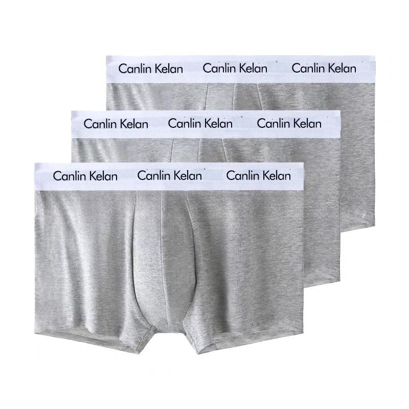 Premium Cotton Men's Boxer Briefs – Mid-Rise White Trim Underwear (Breathable, Tagless, S-XL) – Multipack Options For Daily Comfort_voghion.com