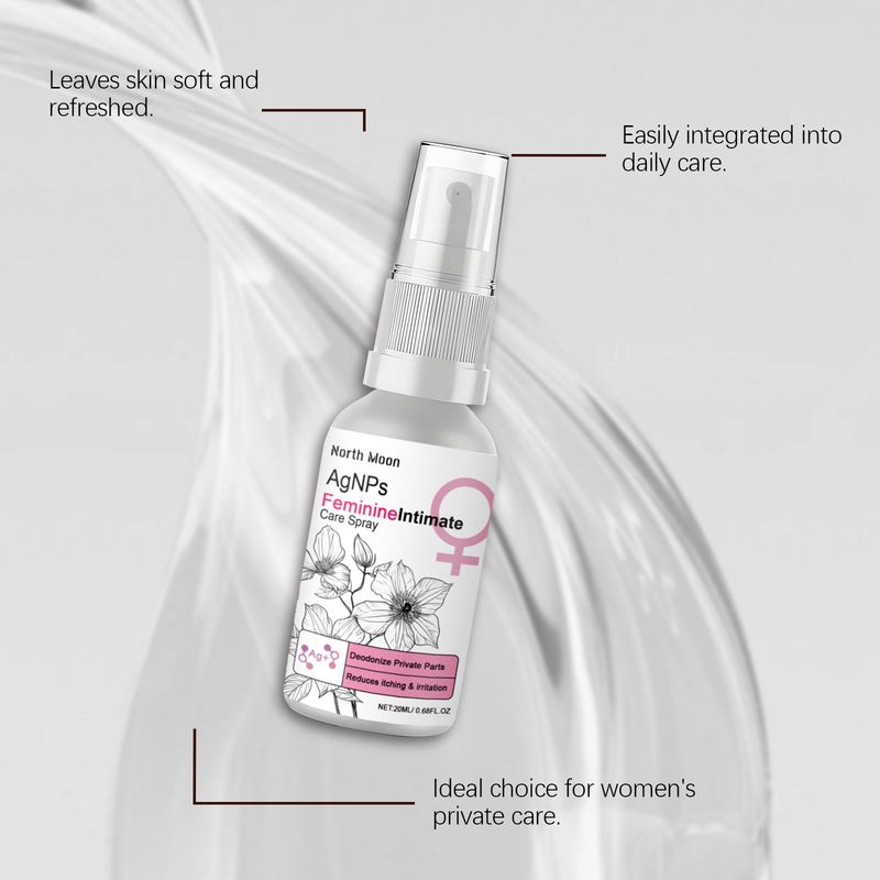 Sanftes NORTH MOON Cleansing Odor Female Körperpflegespray_voghion.com