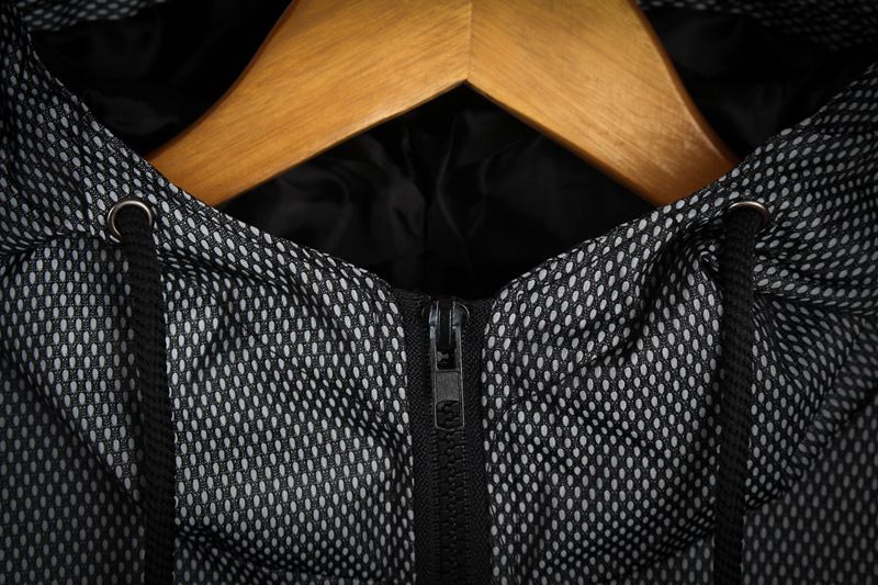 Herrkläder Lysande jacka Herrvindjacka Mode Tonåring Student Natt Löpning Sport Mesh Reflekterande Kläder_voghion.com