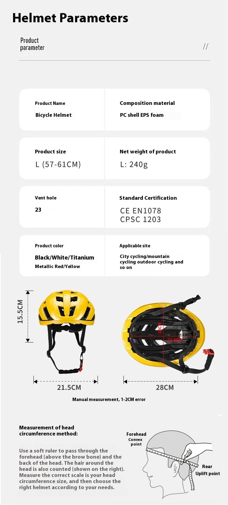 LED Visor Cycling Helmet For Road Bikes - Lightweight One-Piece Design With Detachable Sun Shield_voghion.com