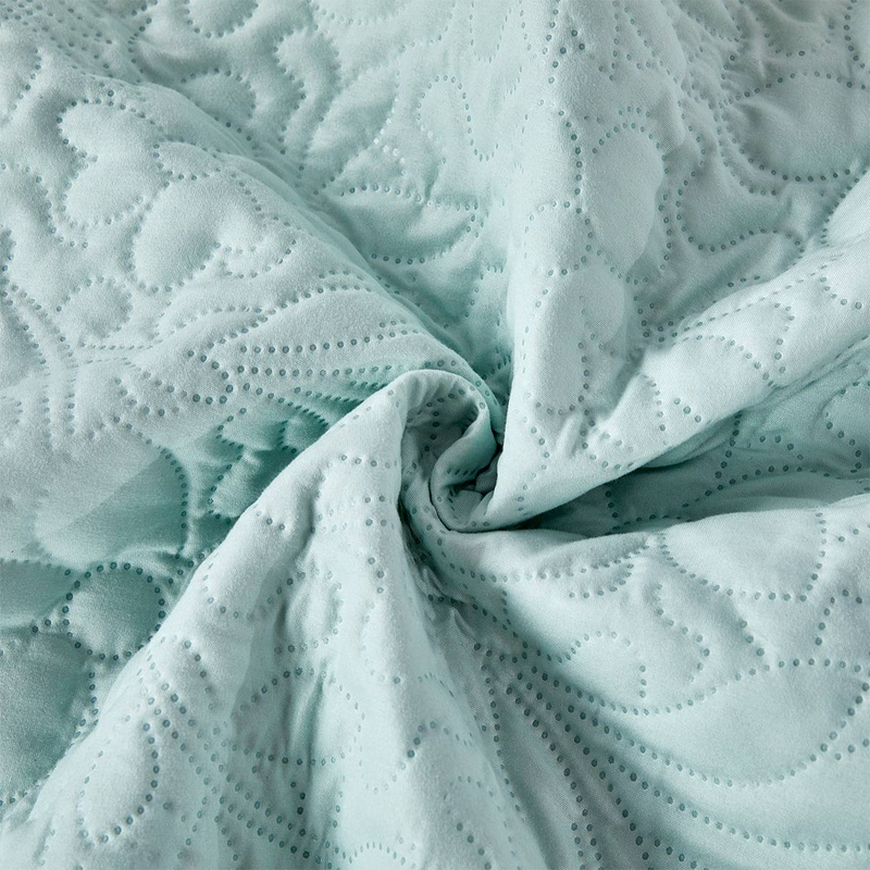 CG05 Five-Leaf Clover Bed Cover Set, Suitable For Bedrooms And Living Rooms (1* Bedspread +2* Pillowcase, No Duvet Core Or Pillow Core)_voghion.com