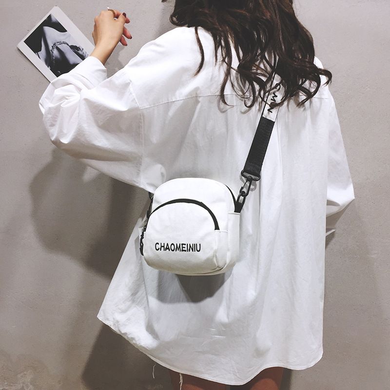 Ins Super Popular Small Women 2023 New Fashion Versatile Canvas Summer Fresh Style Crossbody Bag For Girls_voghion.com