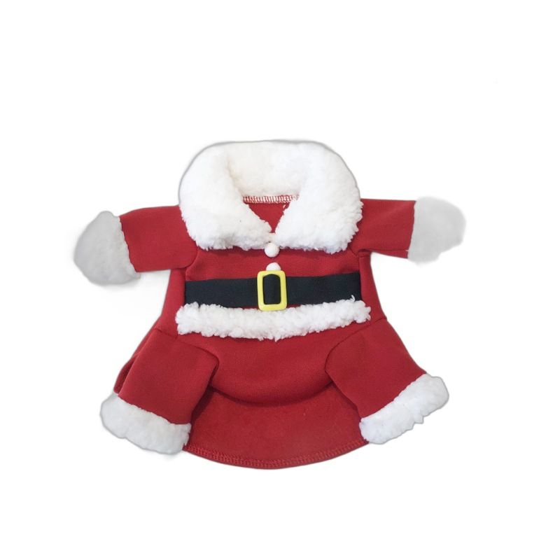 Weihnachtsmann Herbst Winter Katze Weihnachtskleidung Teddy Kleines Hundehaustier Transformationsoutfit_voghion.com