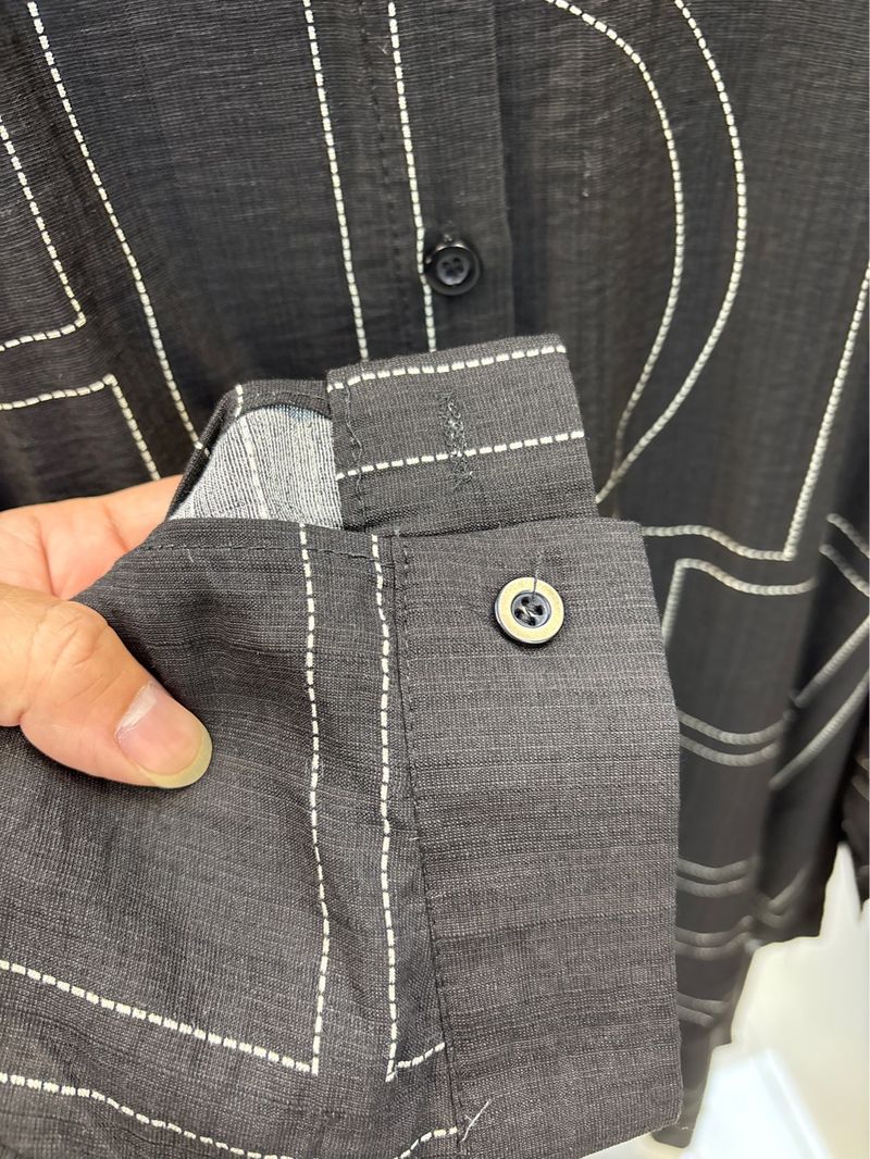 Muslimischen Plus Größe 2025 Frühling Sommer Neue Nordic TOT Hülse Hemd Lange Hosen Elastische Taille Lose 33135_voghion.com