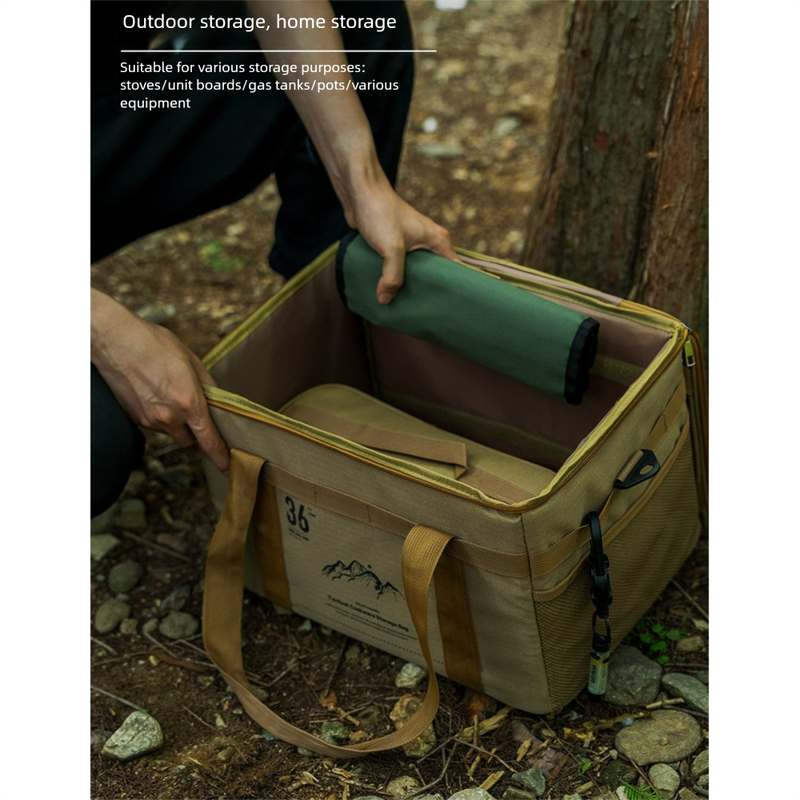New Multifunctional Camping Tactical Storage With Table Board, Portable Handheld Equipment Outdoor Organizer Bag_voghion.com