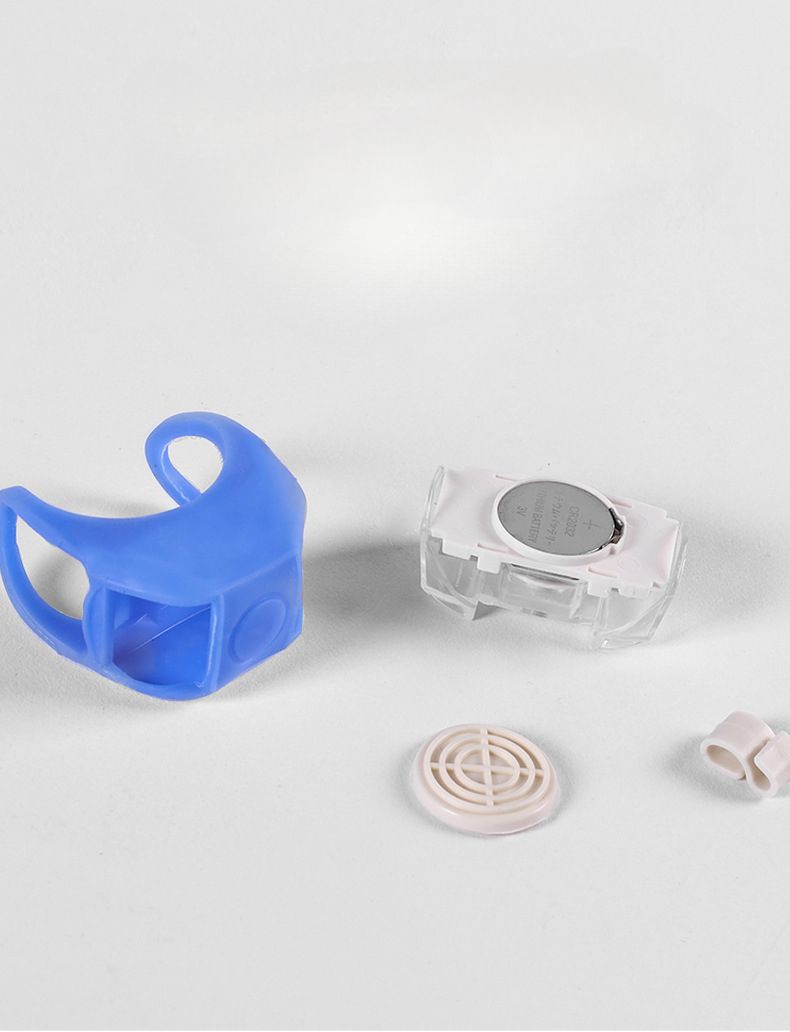 6th Generation Mountain Bike Frog Front Tail Silicone Warning Light Bicycle Riding Gear_voghion.com