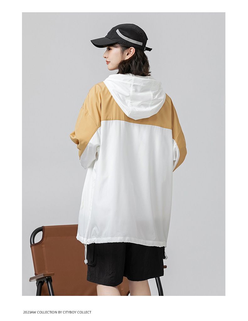 Felpa con cappuccio unisex leggera con protezione solare – Giacca da esterno resistente ai raggi UV UPF50+ per escursionismo, campeggio e viaggi_voghion.com